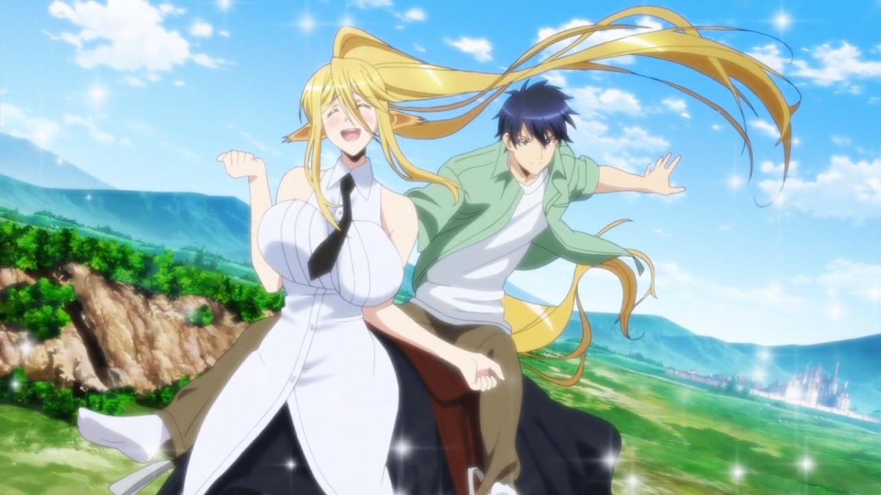 ♪ They bravely ran away ♫. Monster Musume / Daily Life with Monster Girl