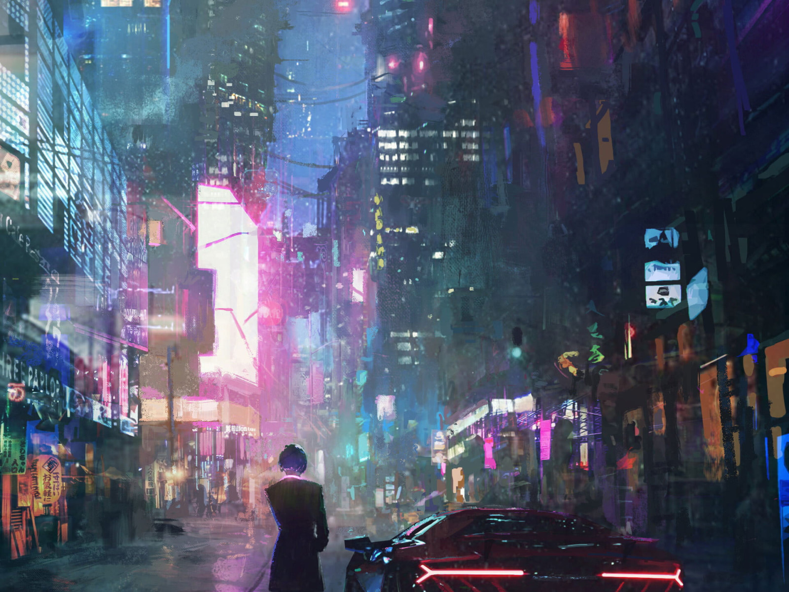 Cyberpunk 2077 Wallpaper, Neon, Futurism, Futuristic, Dark, Night • Wallpaper For You