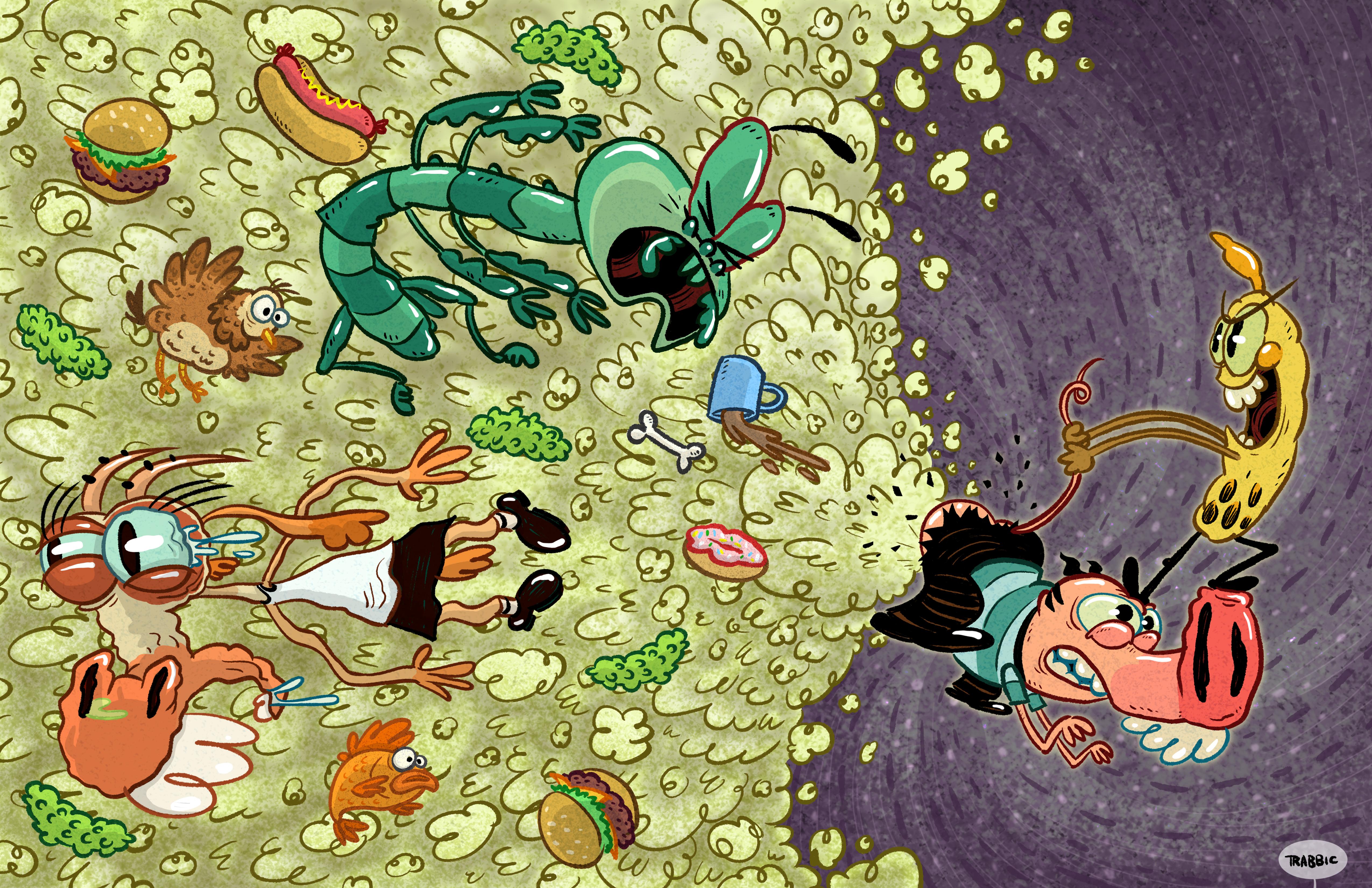 Fart Wallpaper Goat Banana Cricket Fart Wallpaper & Background Download