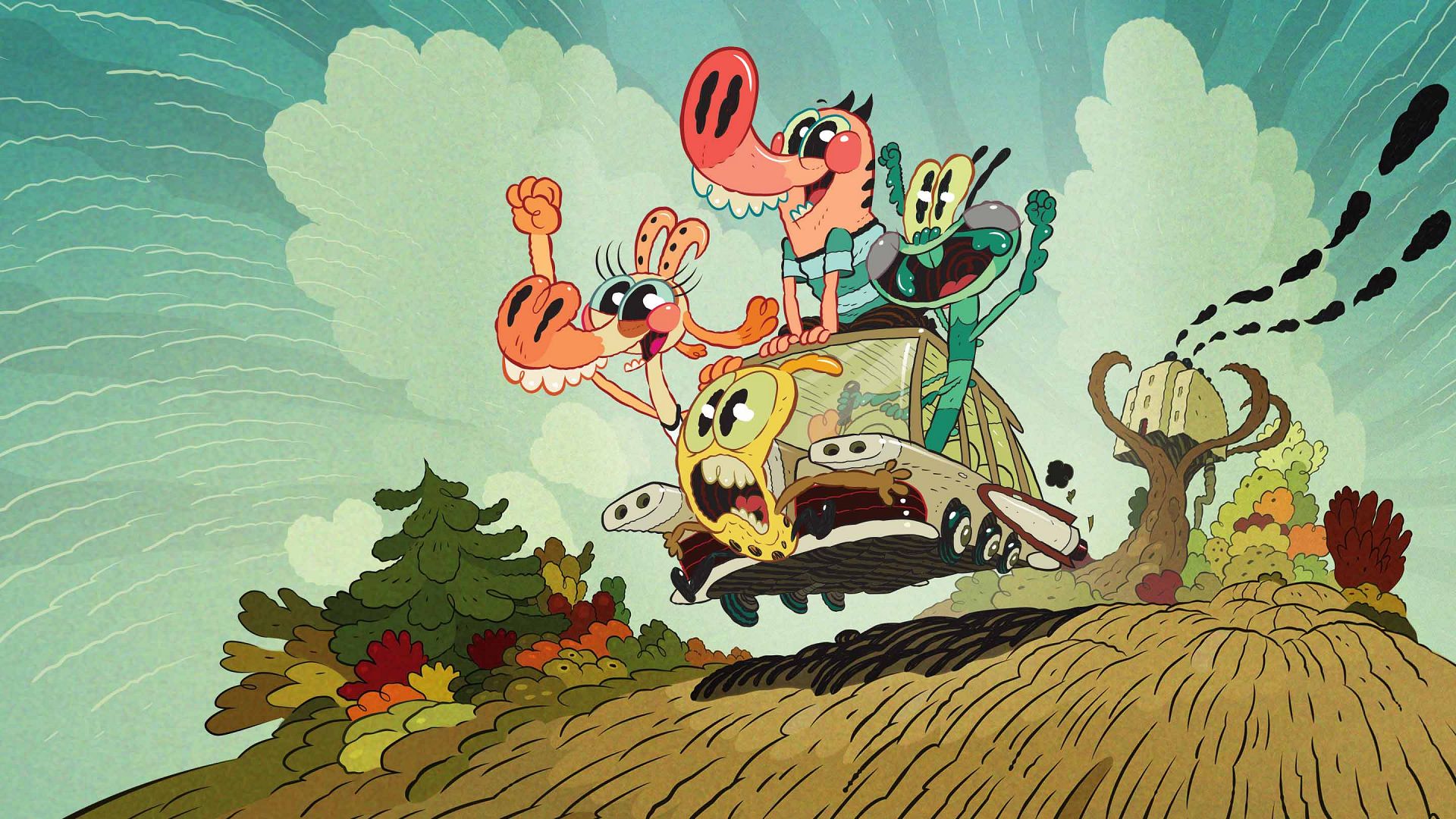 Pig Goat Banana Cricket on Paramount Plus