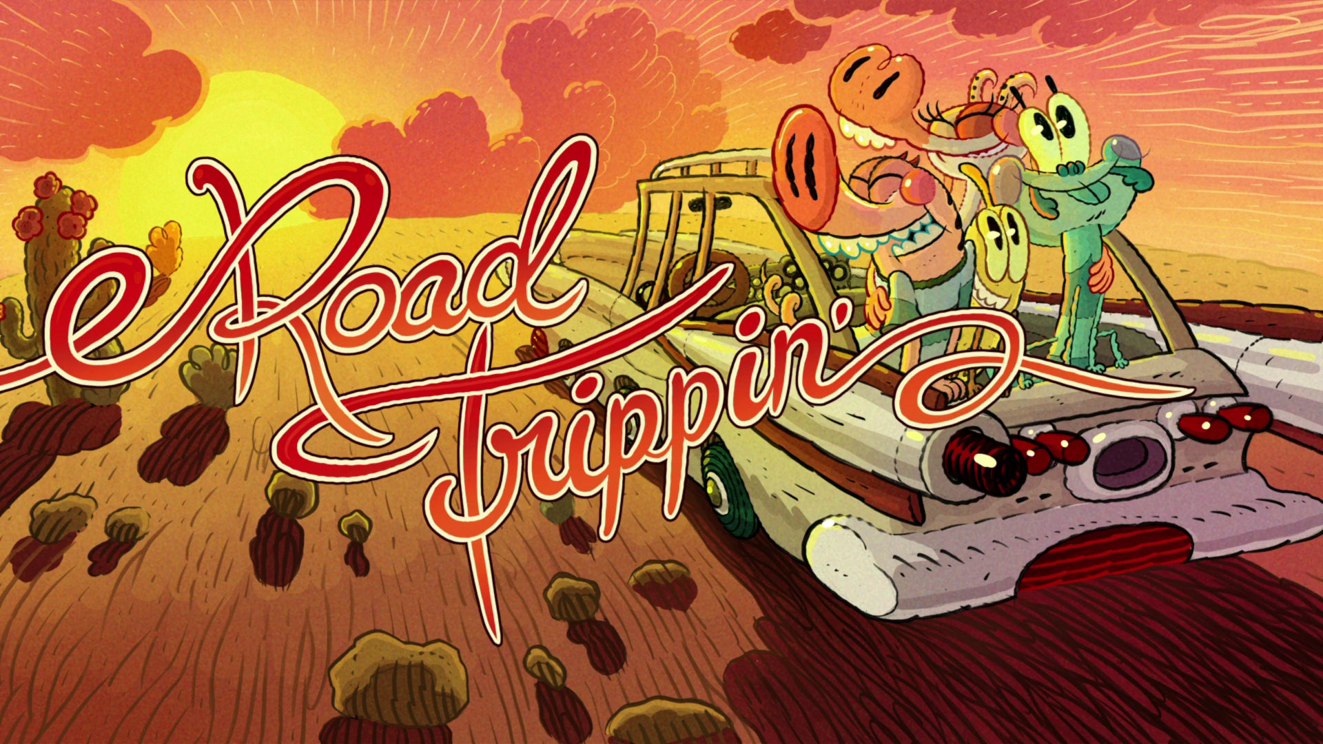 Road Trippin'. Pig Goat Banana Cricket