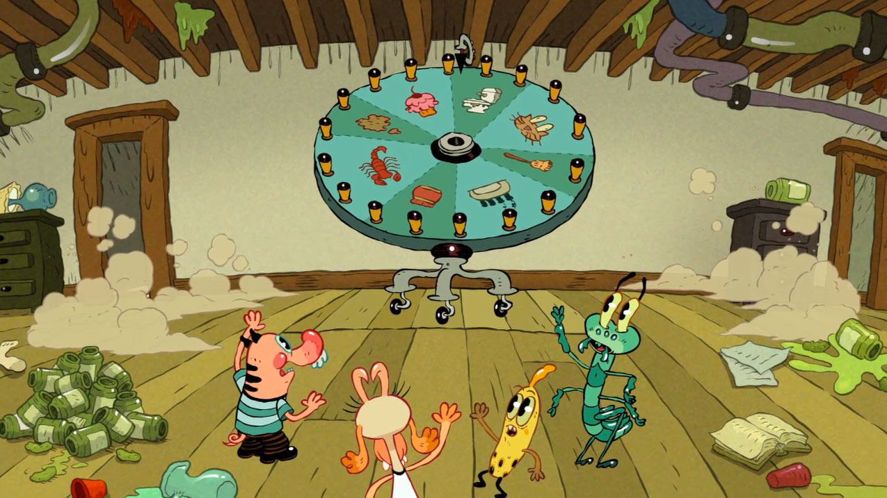 Pig Goat Banana Cricket: The Chore Wheel