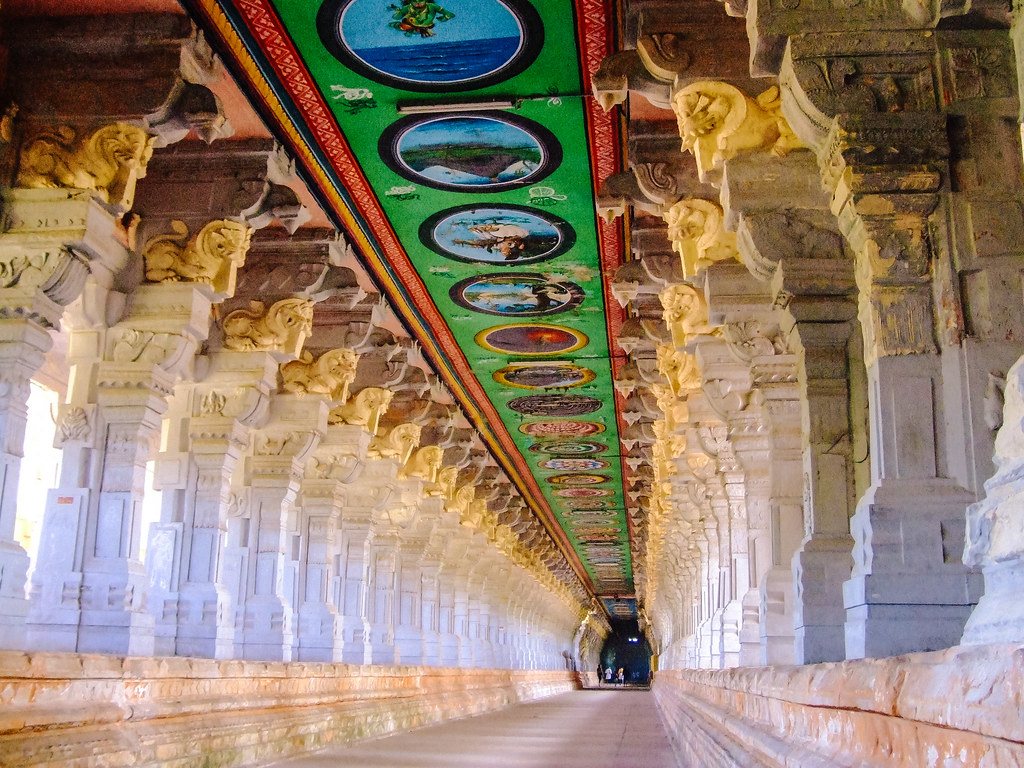 Ramanathaswamy Temple, Rameswaram, India. Ramanathaswamy Te