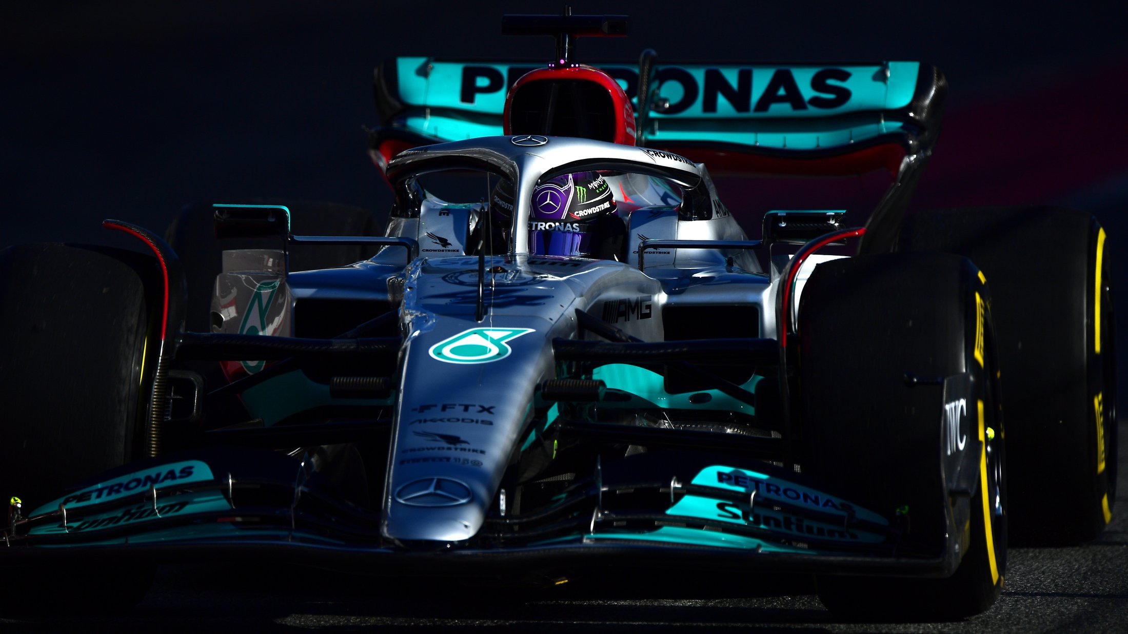 Hamilton Fastest On Disrupted Final Day Of Pre Season Running In Barcelona. Formula 1®