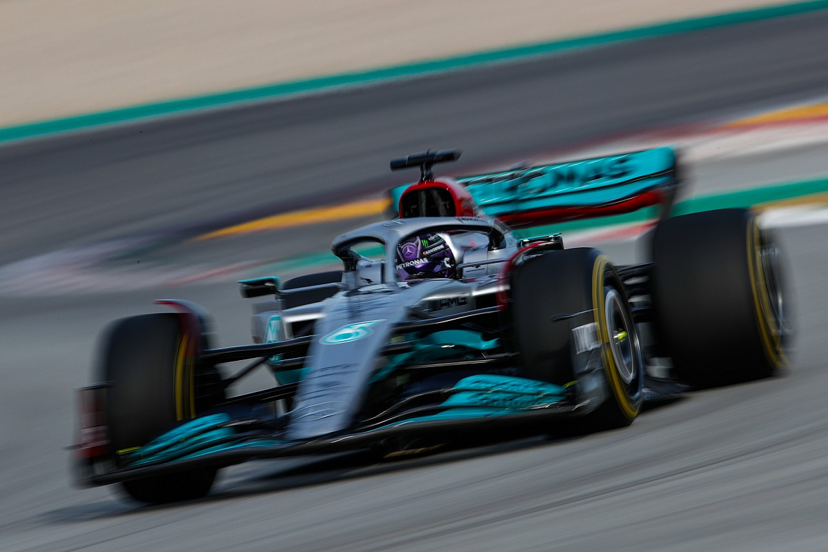 The first clues about the speed of F1's 2022 cars