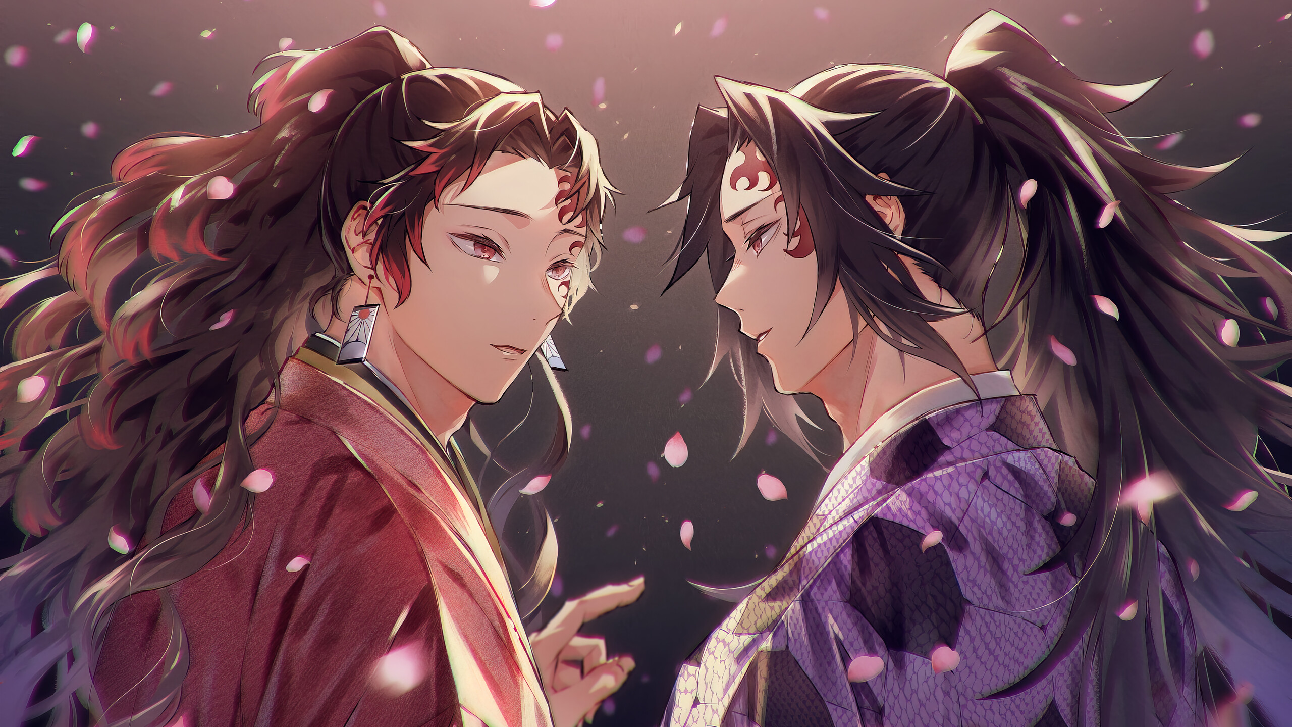 Yoriichi Tsugikuni Kokushibo PC DeskK Wallpaper free Download