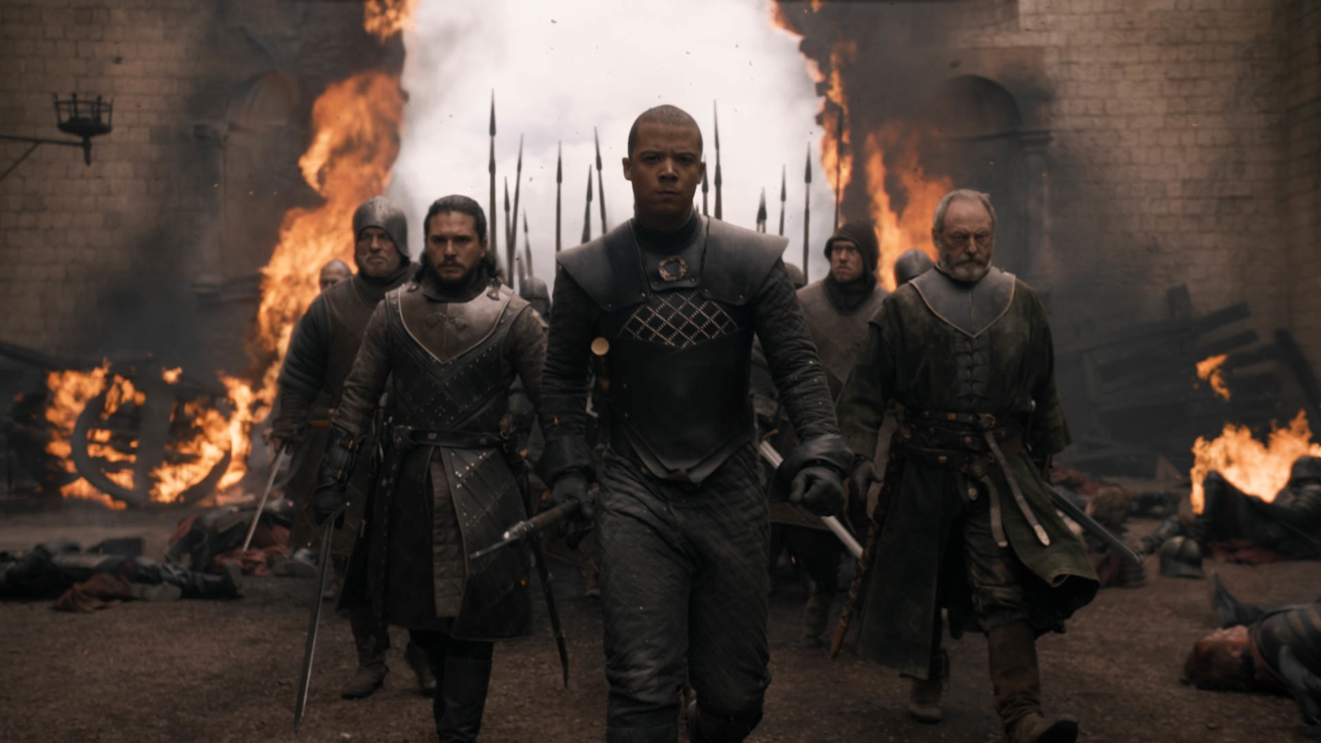 Jon Snow & Greyworm Will Stand Off In 'Game Of Thrones' Finale