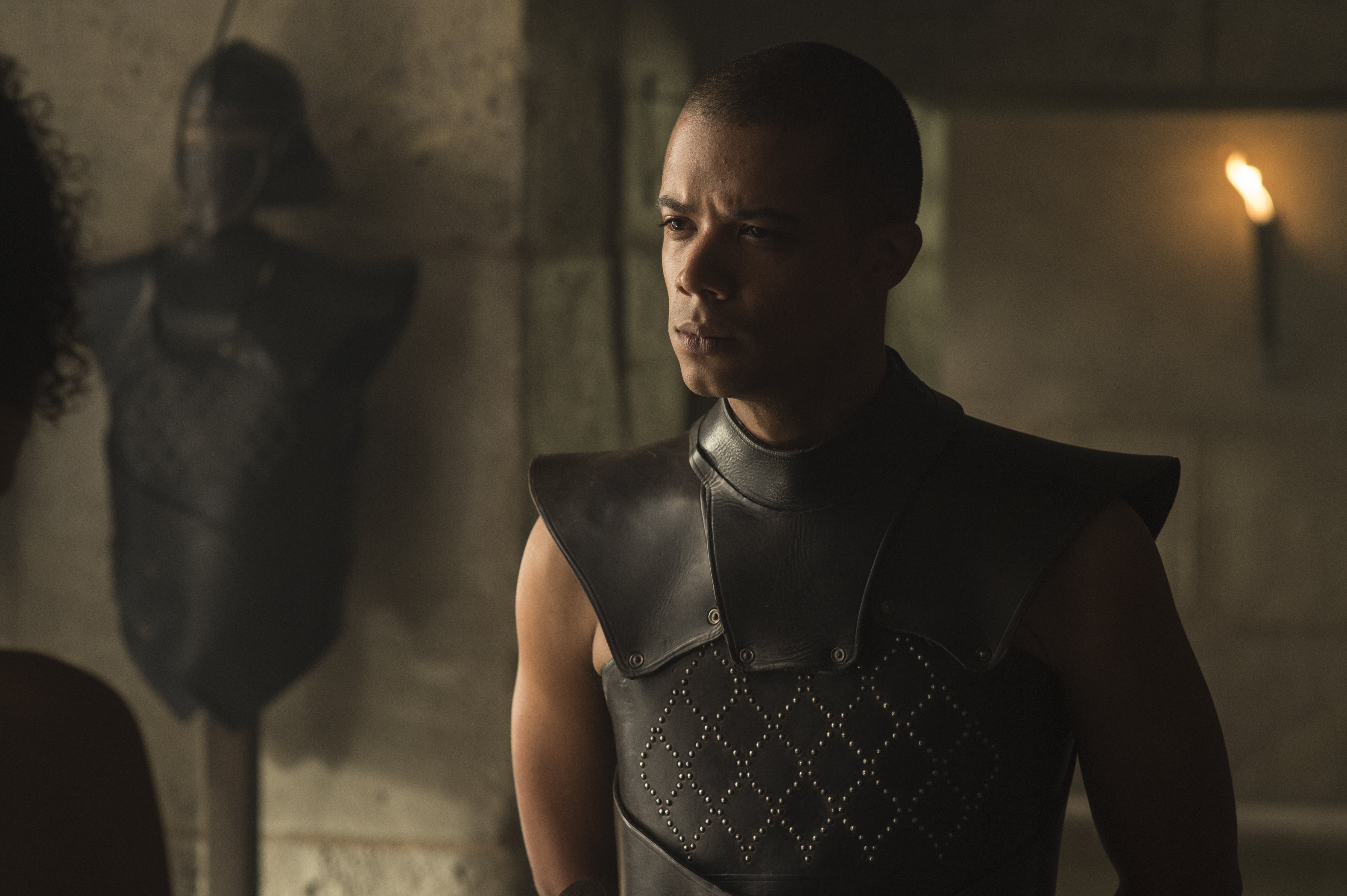 Grey Worm Jacob Anderson Wallpaper:4928x3280