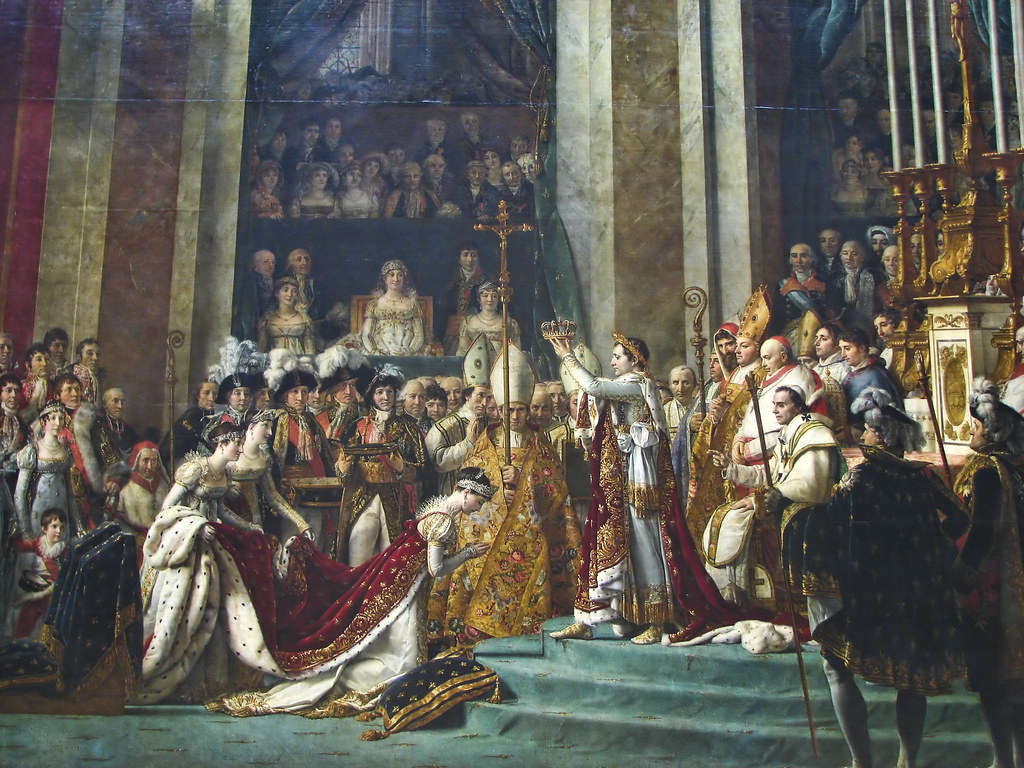Louvre Museum Louis David Coronation Of Na