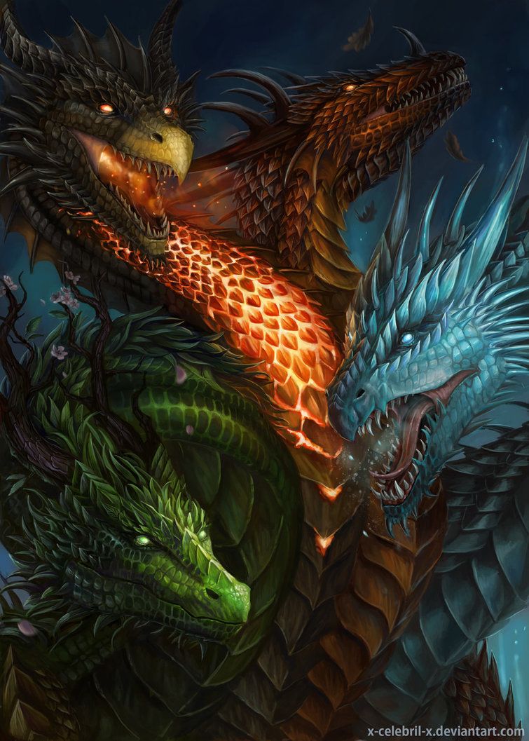 Best Elemental Dragons ideas. dragon artwork, fantasy dragon, dragon art