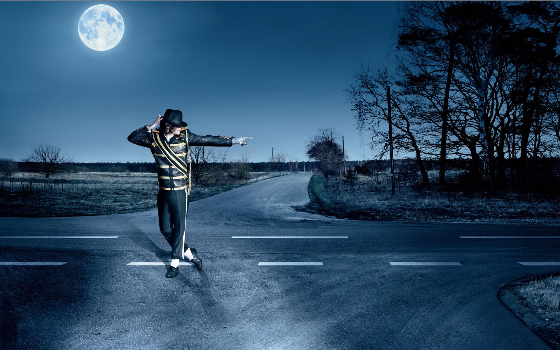 Michael Jackson Dancing 1920 x 1200 widescreen Wallpaper