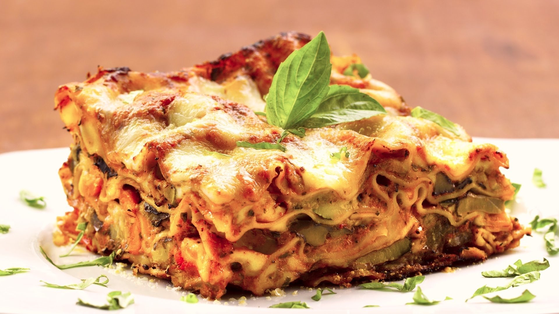 Ribeye Steak Lasagna HD Wallpaper
