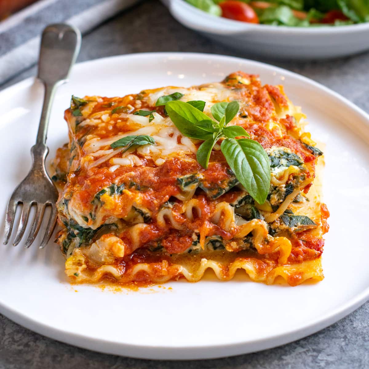 Spinach Ricotta Lasagna (Easy Vegetarian Recipe) Your Craving