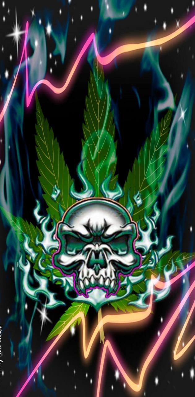Pot Skull wallpaper