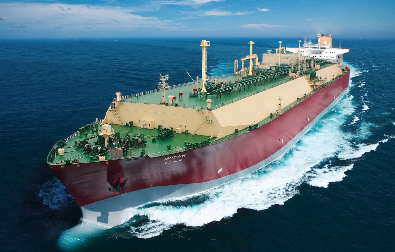Wallpaper sea, ship, tanker, underway, mozah image for desktop, section разное