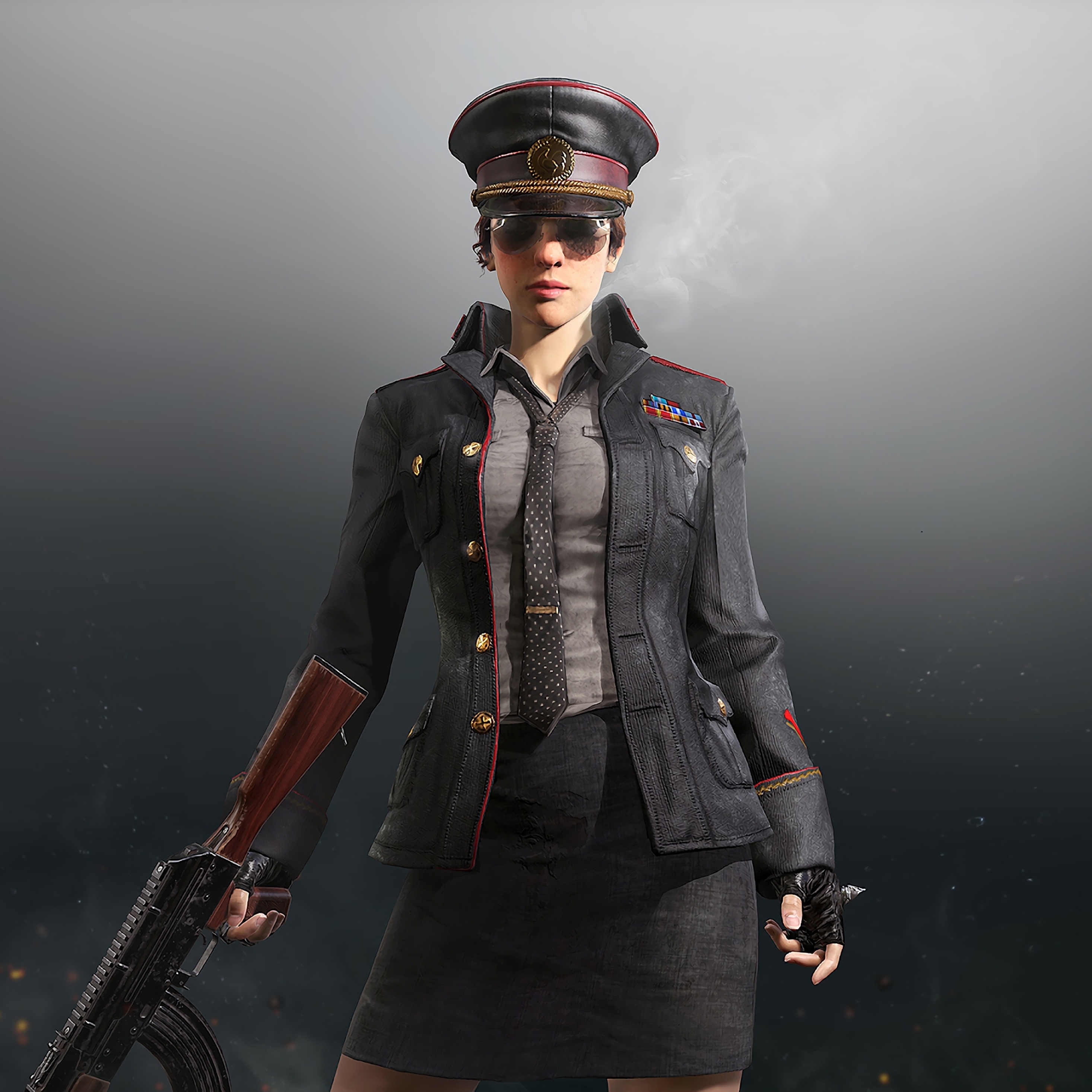 Pubg Police Girl iPad Pro Retina Display HD 4k Wallpaper, Image, Background, Photo and Picture