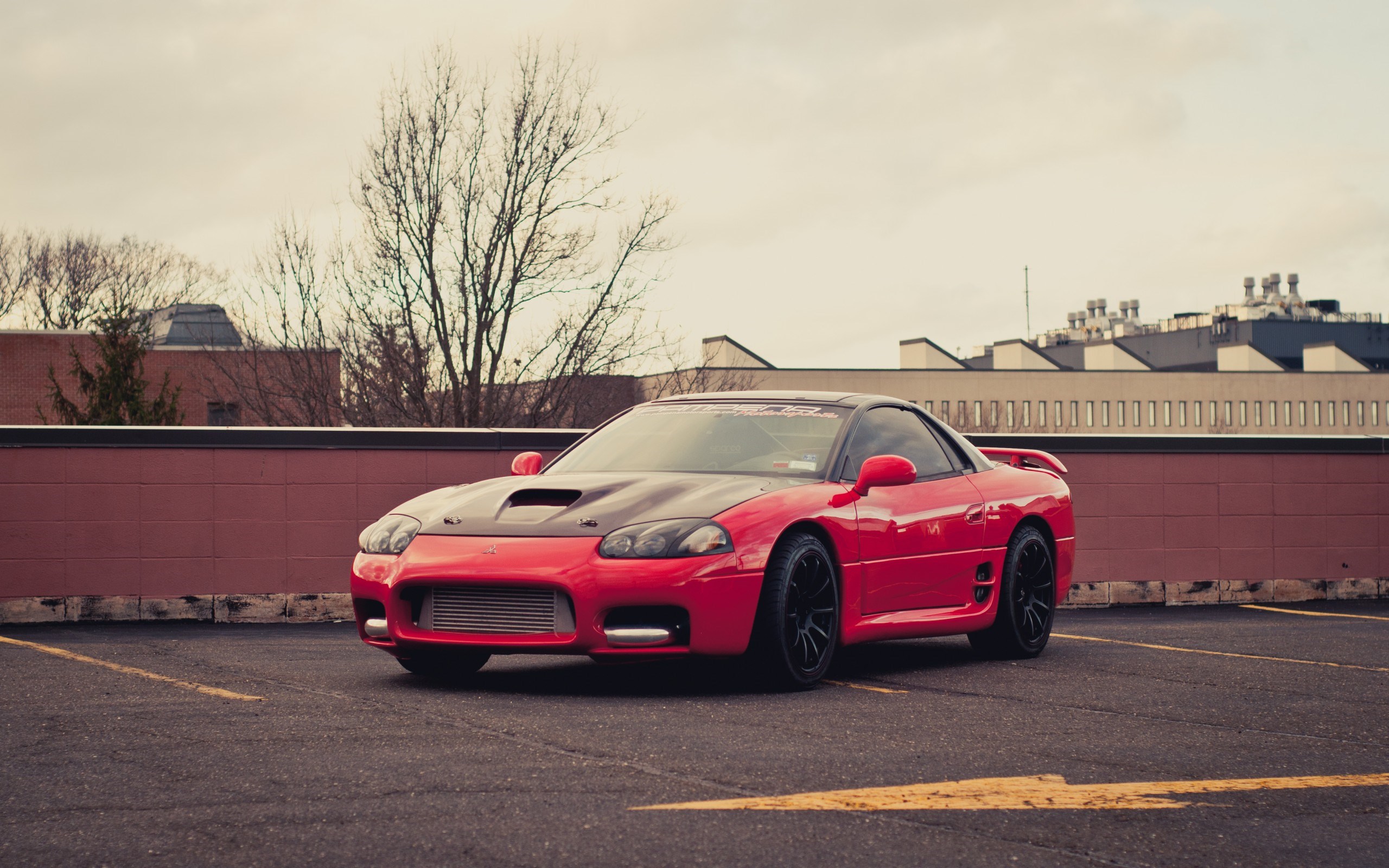 Mitsubishi 3000GT Red Car