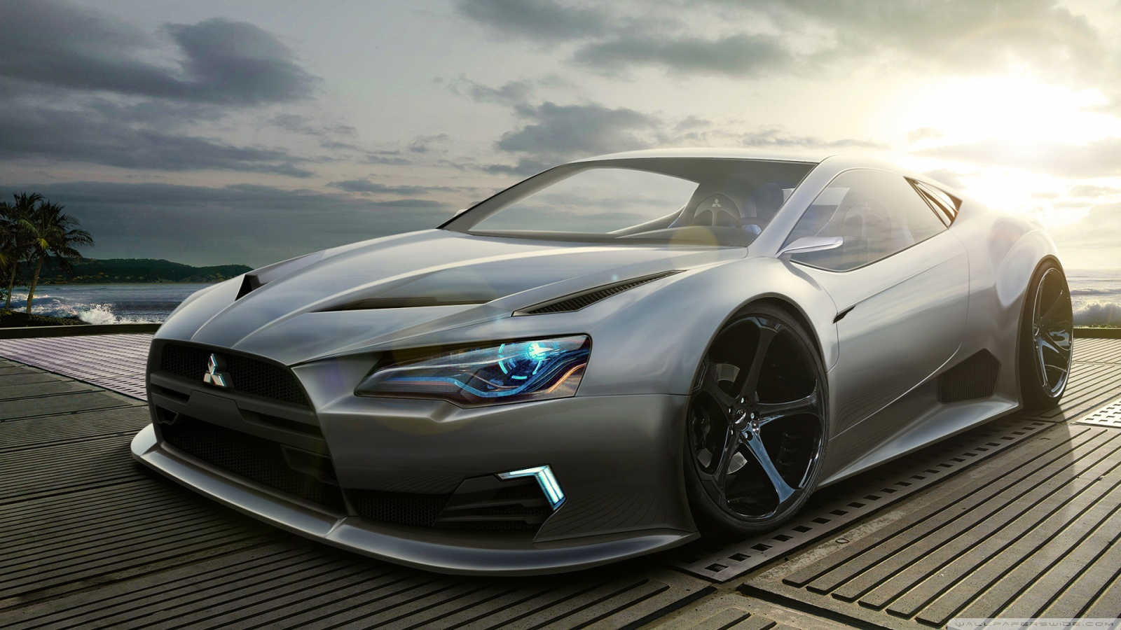 Mitsubishi Concept Car Ultra HD Desktop Background Wallpaper for 4K UHD TV, Tablet