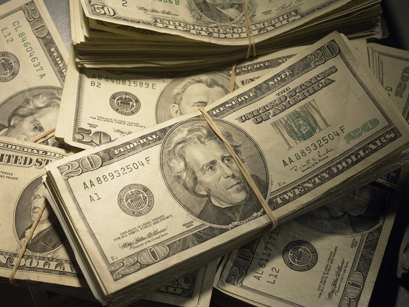 Picture Dollars Banknotes 20 Andrew Jackson Money