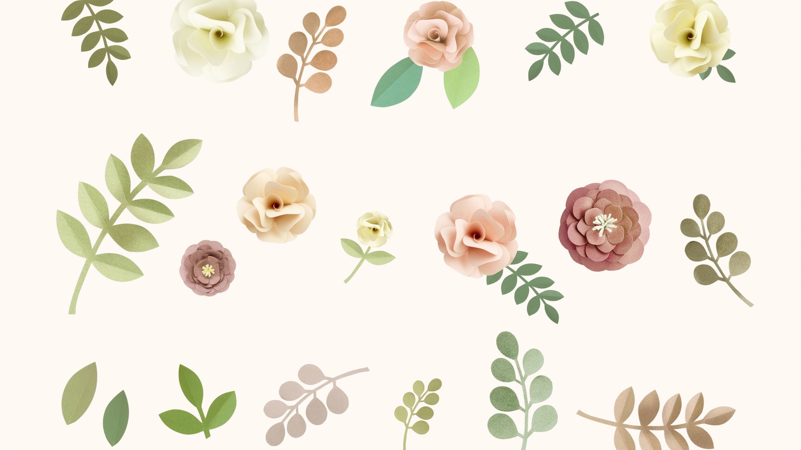 pastel Floral Background MacBook Air Wallpaper Download