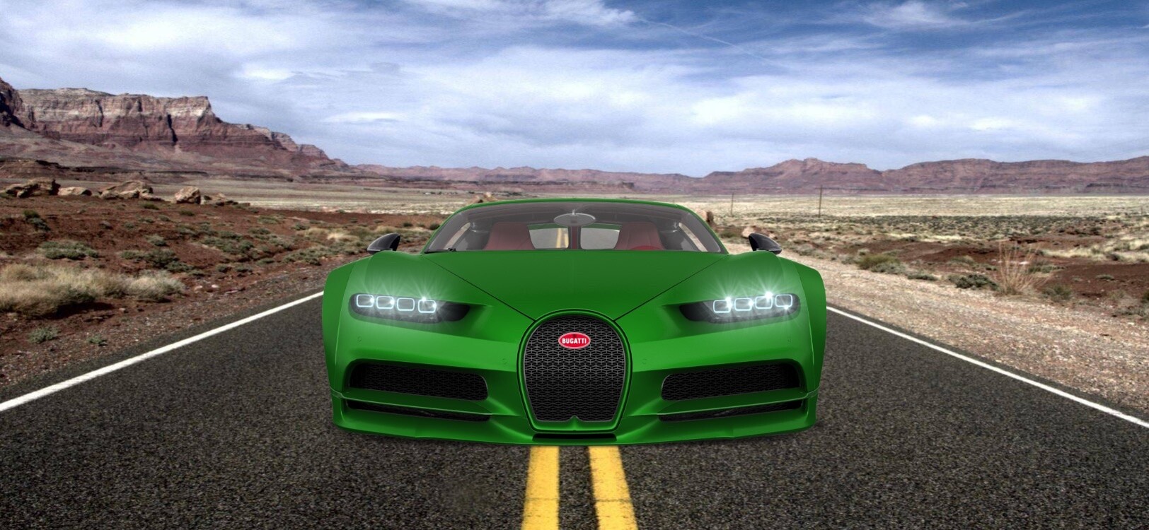 2021 Bugatti Chiron Hulk