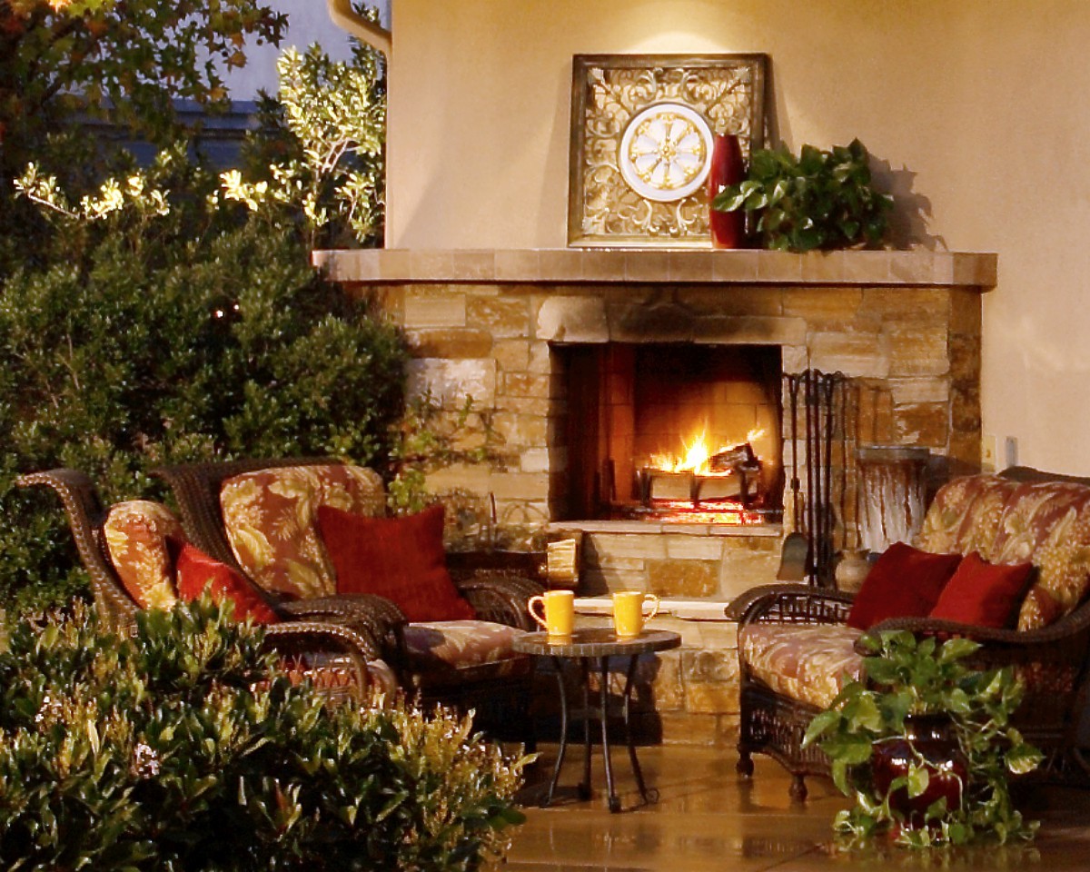 Fireplace Living Room Warm Cozy Wallpaper For Desktop Room Wallpaper & Background Download