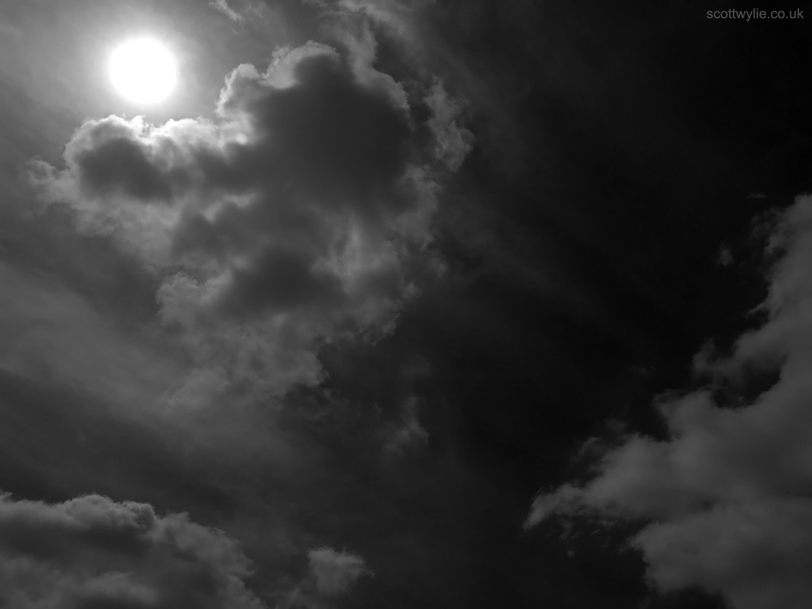Moon and Clouds wallpaper. Moon and Clouds