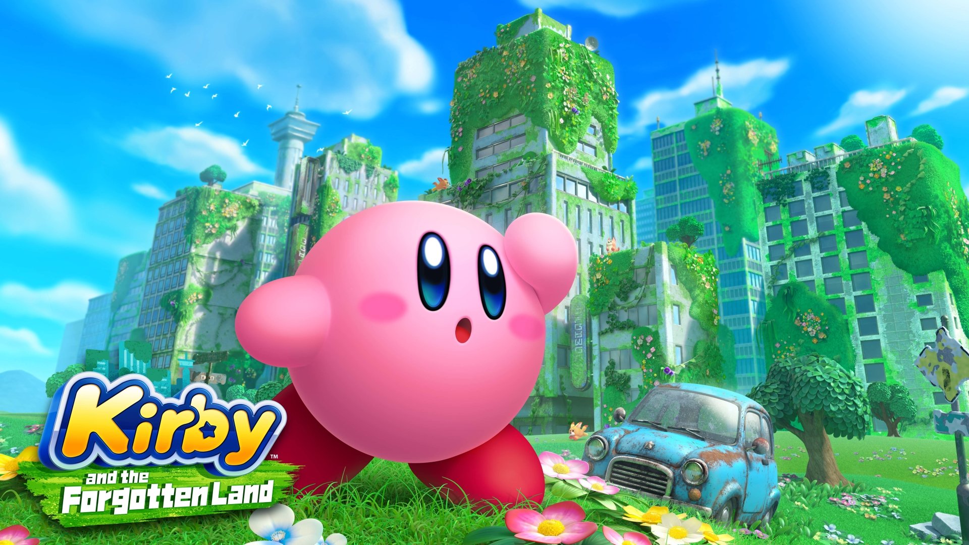 Kirby and the Forgotten Land HD Wallpaper and Background Image