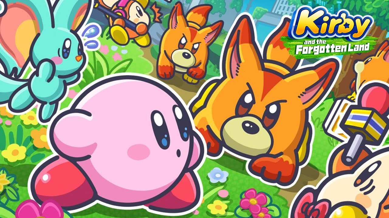 Adorable New Art for Kirby and the Forgotten Land Released!