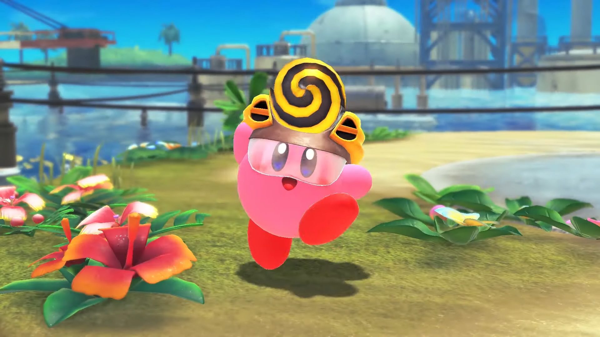 Kirby and the Forgotten Land is out in March with a Waddle Dee Town