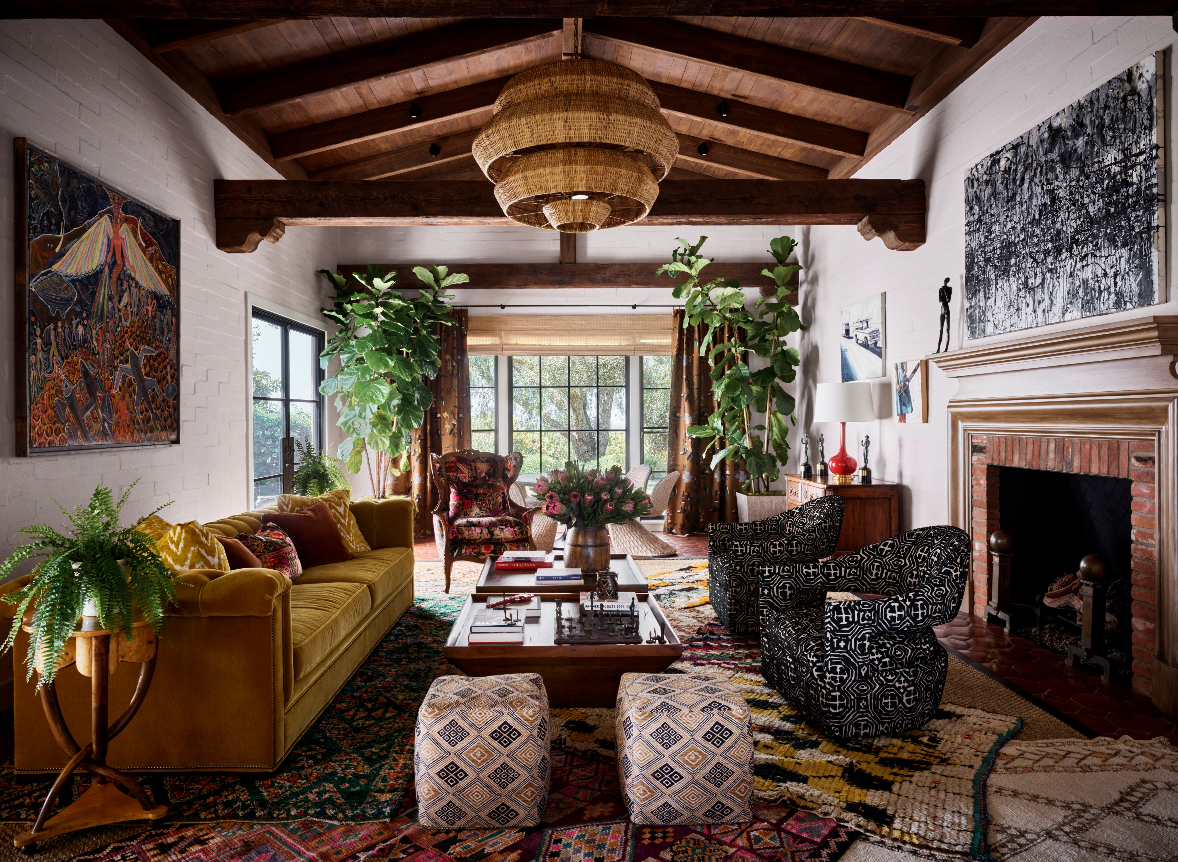 Inside Rainn Wilson's Idyllic Spanish Style Hacienda