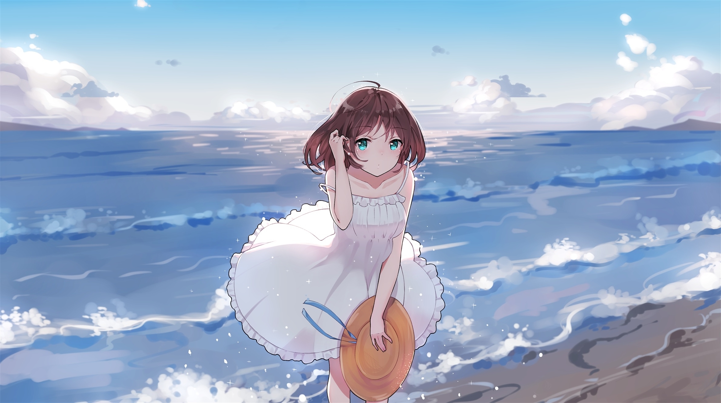 Anime Summer Beach Wallpapers - Wallpaper Cave