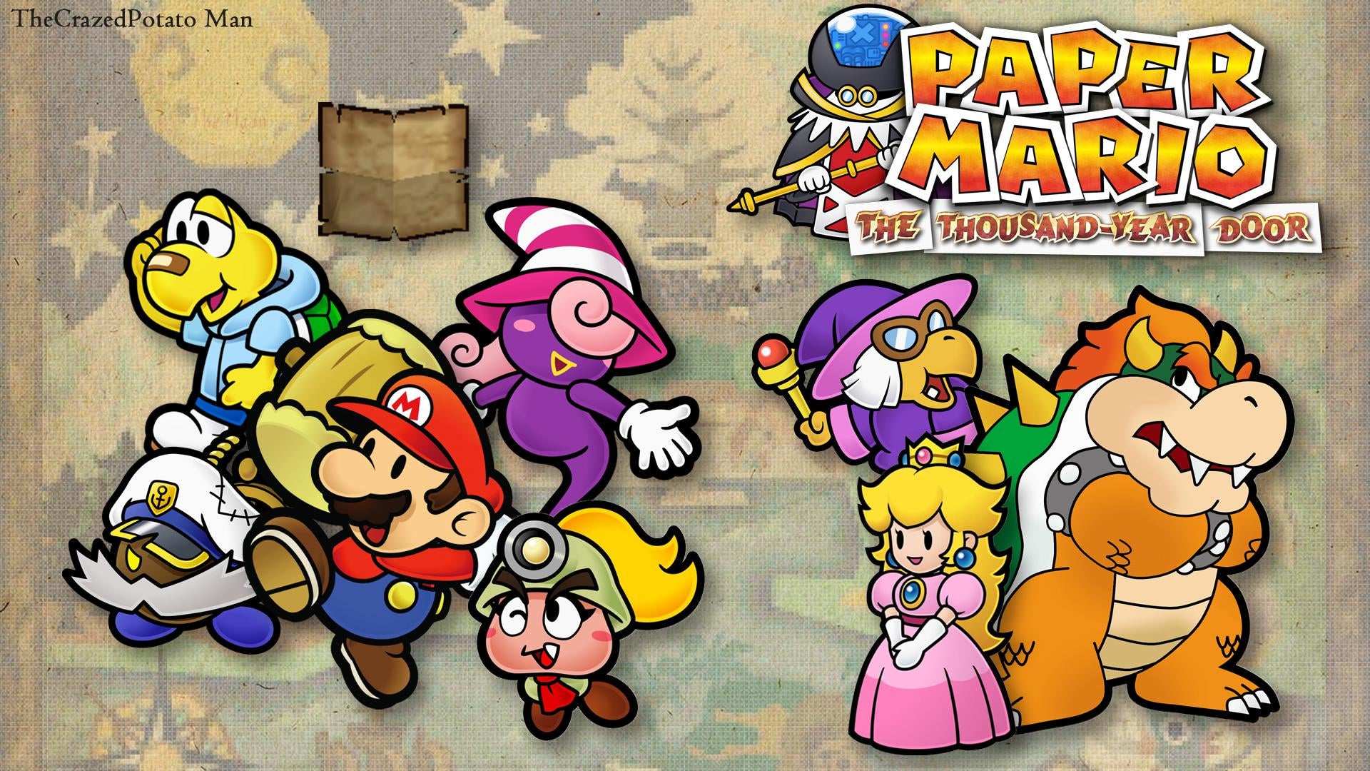 Paper Mario The Thousand Year Door Wallpapers Wallpaper Cave 