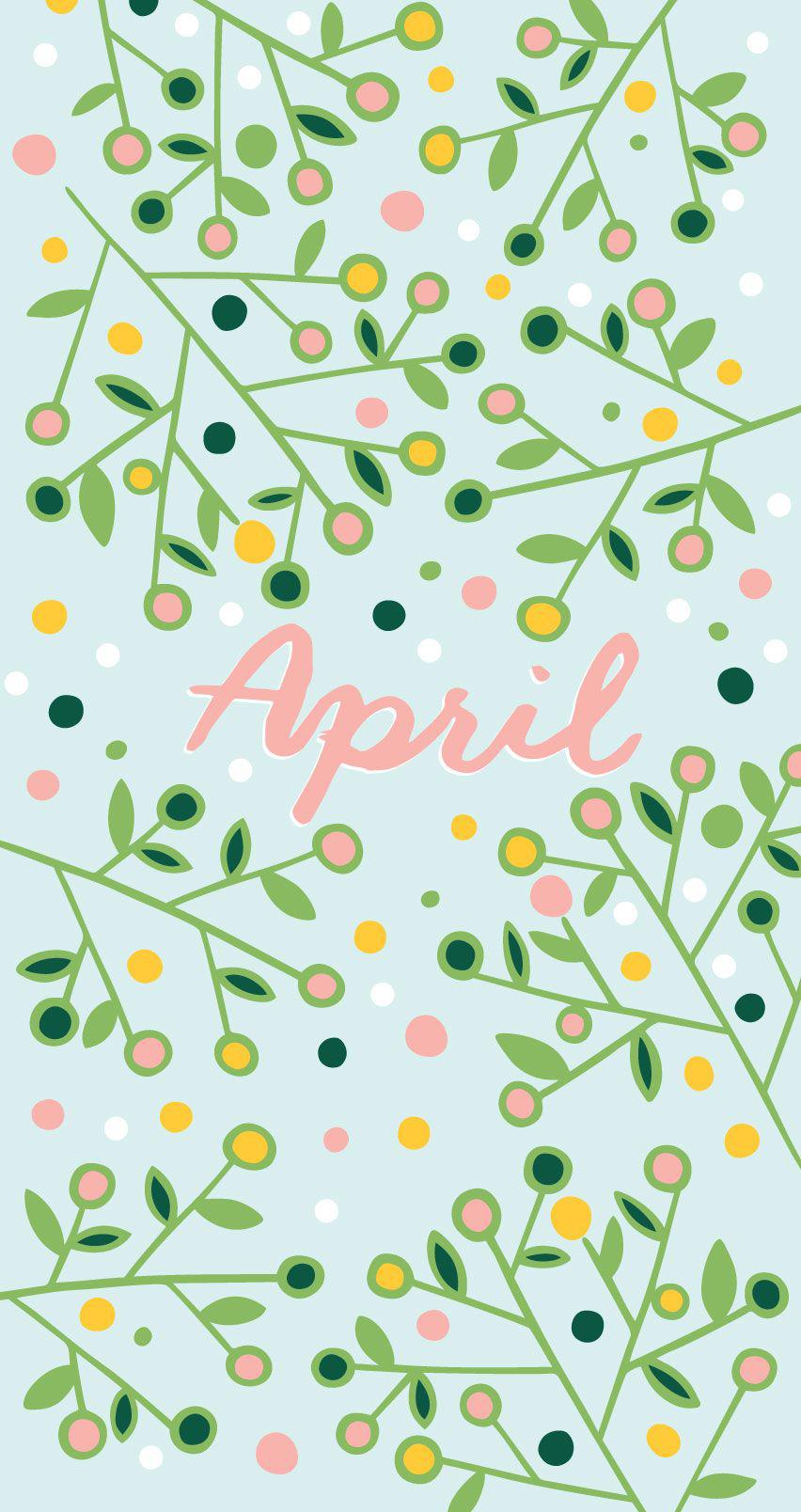 Cute April Wallpaper iPhone