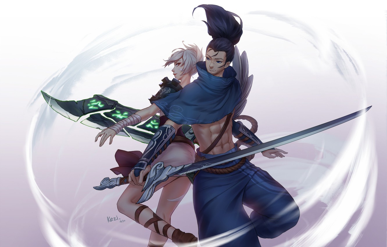 Wallpaper Riven, League Of Legends, Yasuo image for desktop, section игры