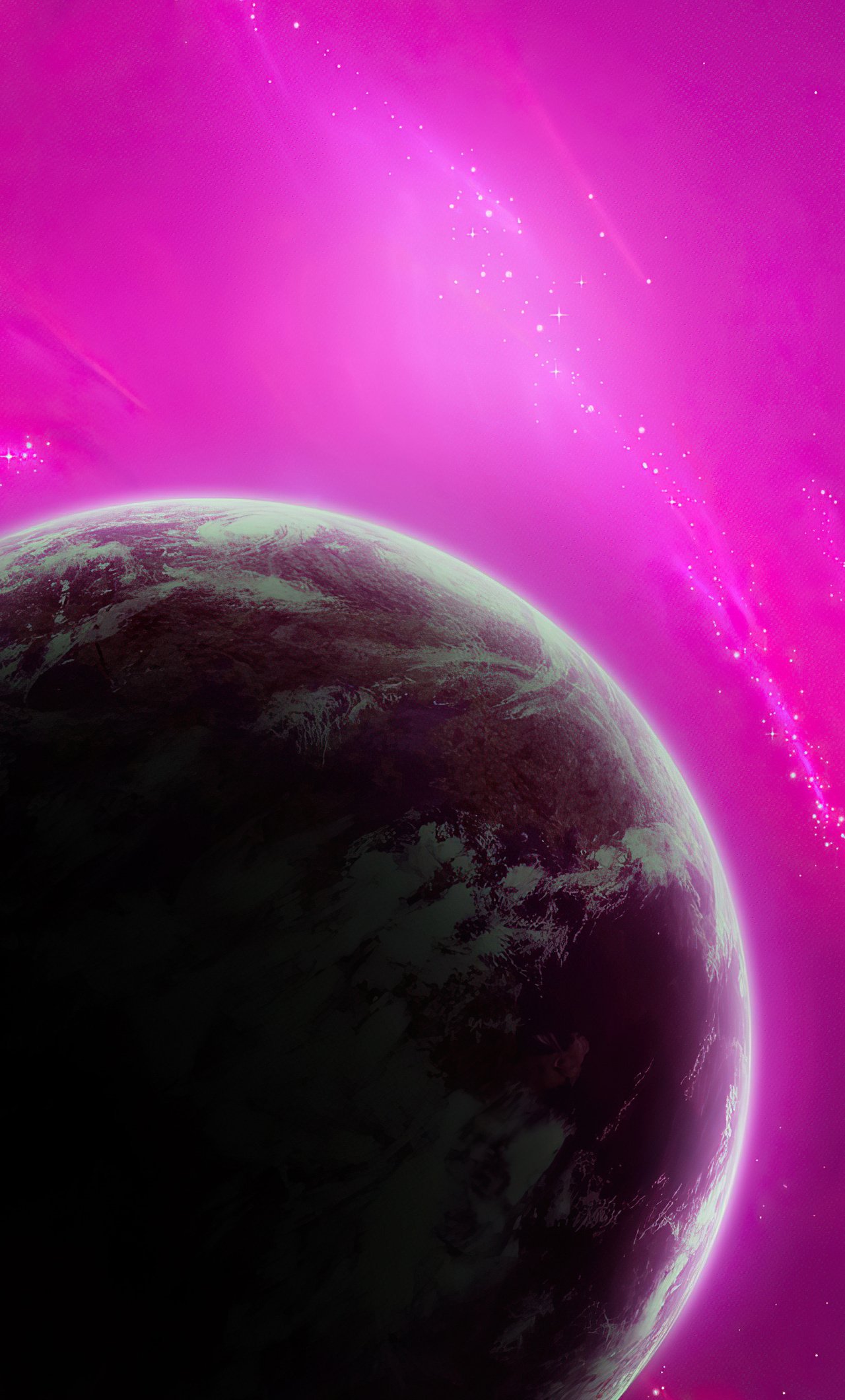 iPhone Purple Planet 4k Wallpapers - Wallpaper Cave