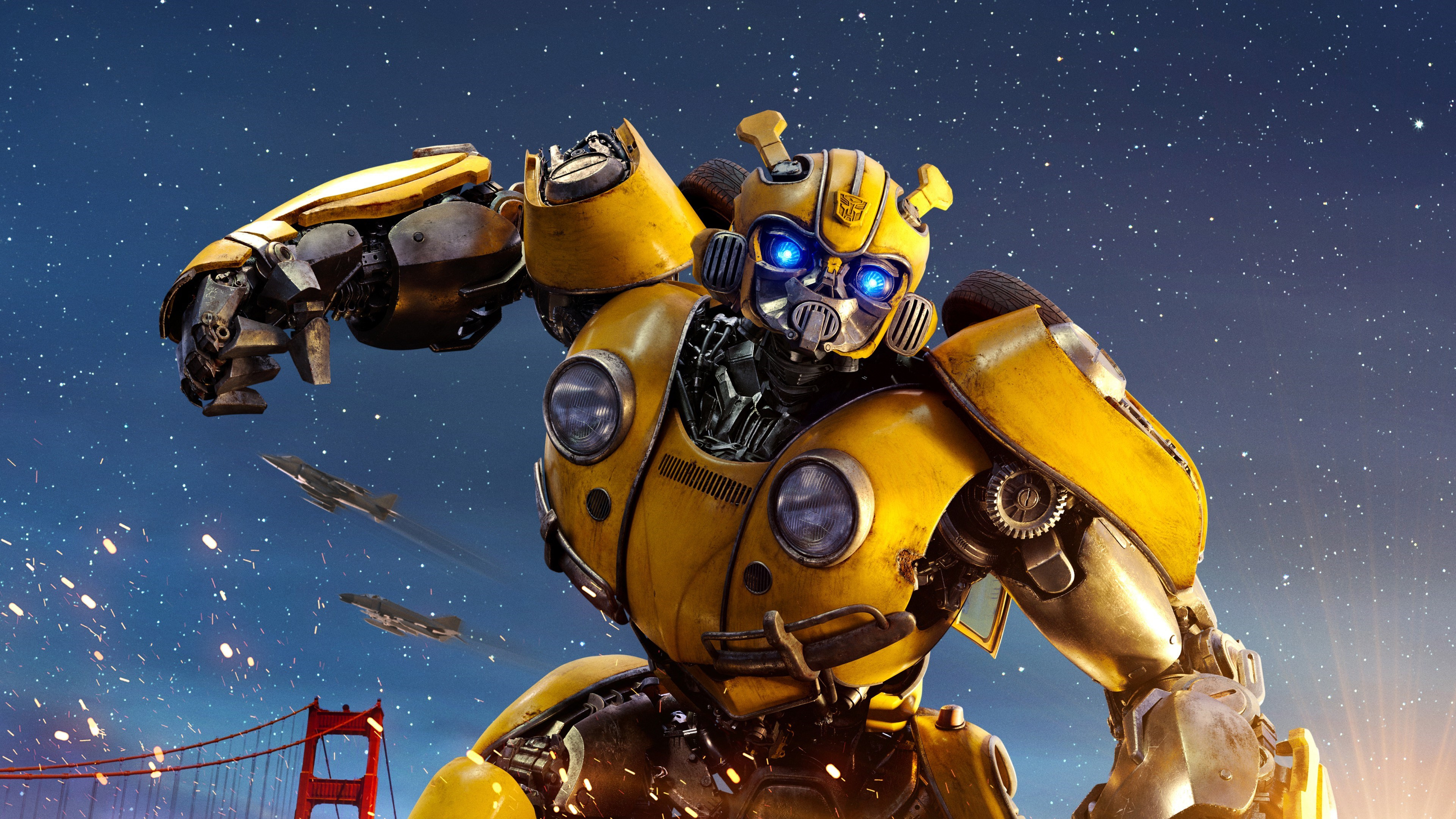 Download wallpaper: Bumblebee Transformers 3840x2160