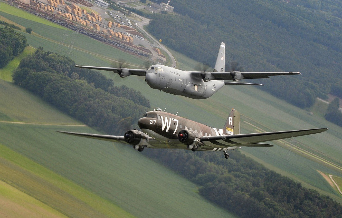 Wallpaper Aircraft, Super Hercules, C 130J, Military Transport, Douglas C Skytrain Image For Desktop, Section авиация