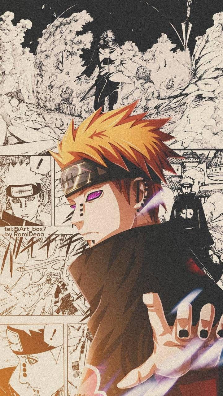 Pain Naruto iPhone Wallpaper