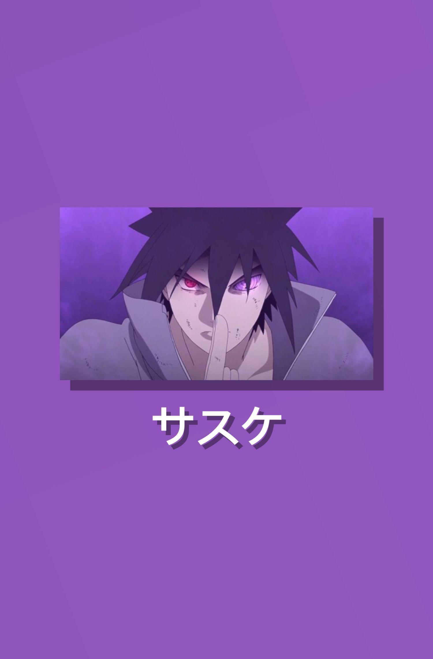 Purple Sasuke Wallpaper Free Purple Sasuke Background