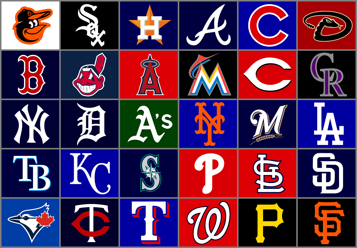 Free download Major League Baseball team logos by Chenglor55 [1205x840] for your Desktop, Mobile & Tablet. Explore Major League Baseball Wallpaper. Major League Baseball Wallpaper, MLB Baseball League Wallpaper