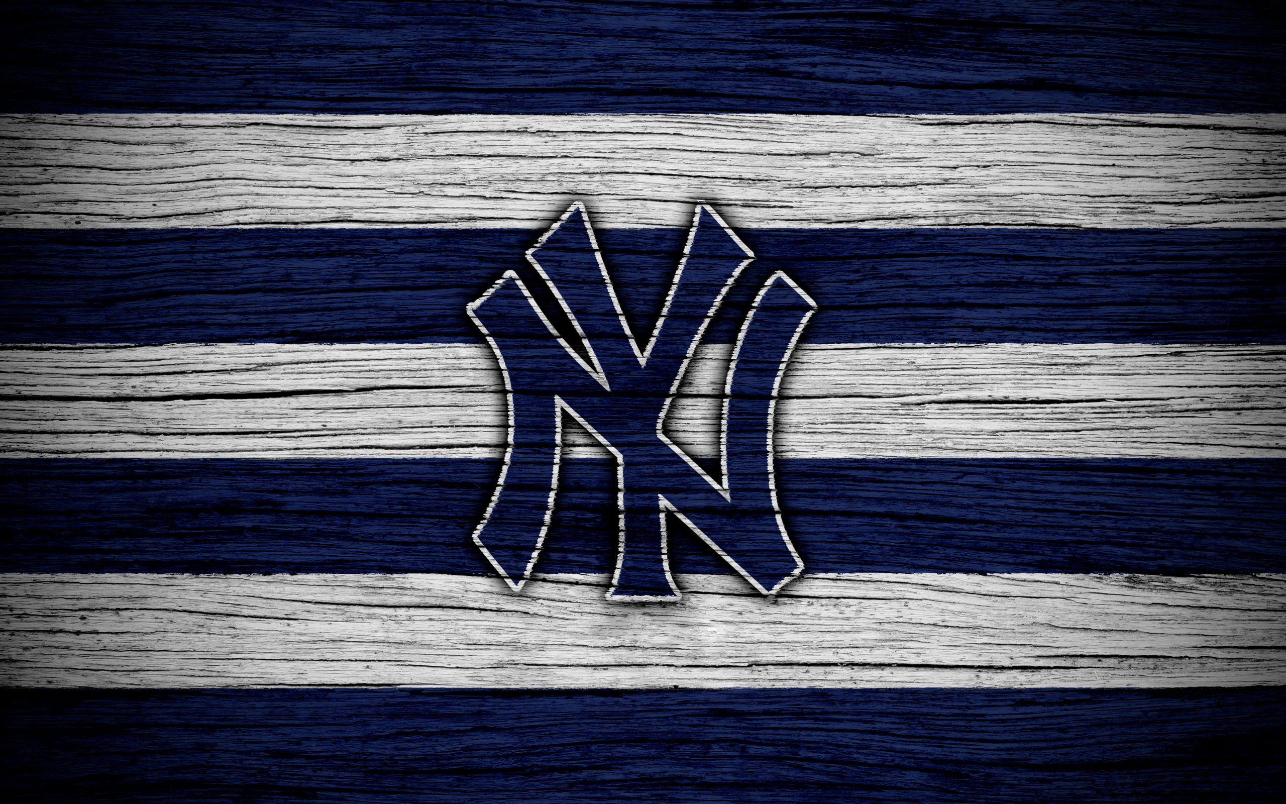 Wallpaper Baseball, New York Yankees, Logo, Mlb • Wallpaper For You