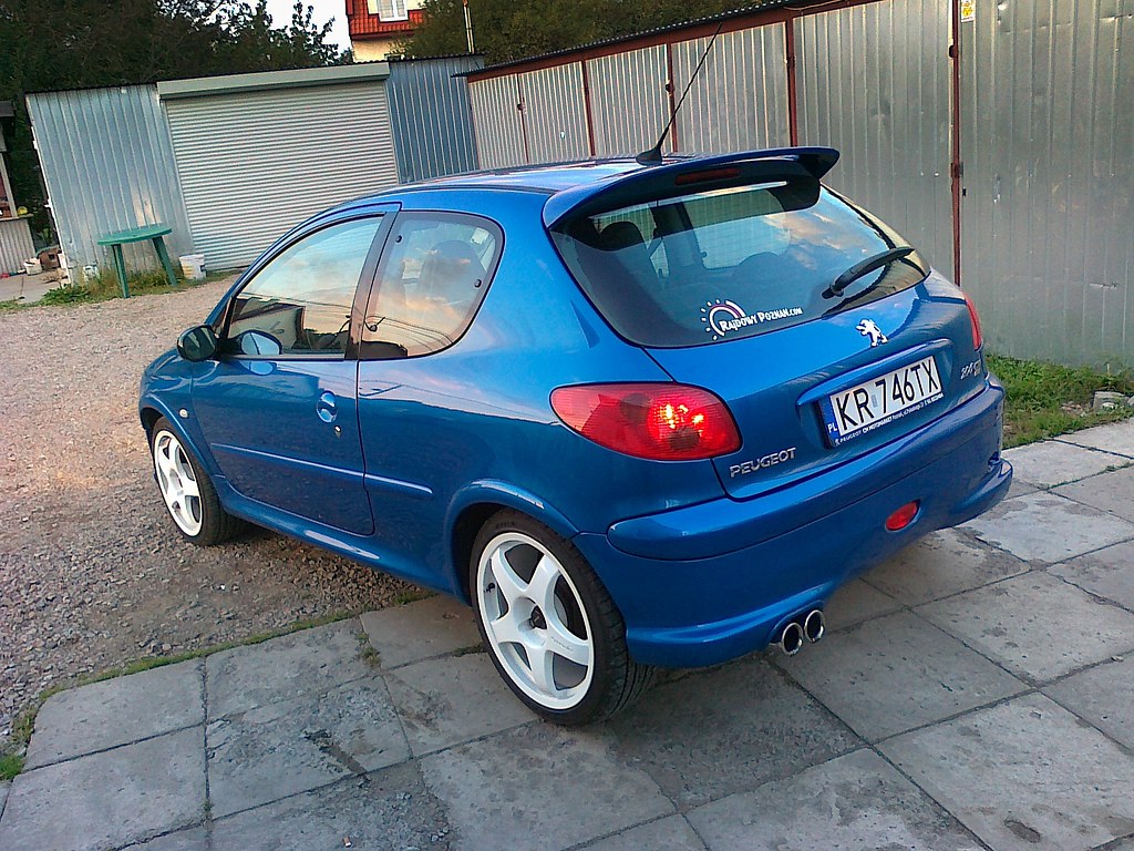 PEUGEOT 206 GTI 180. BLUE POWER. Paweł Kowalczyk