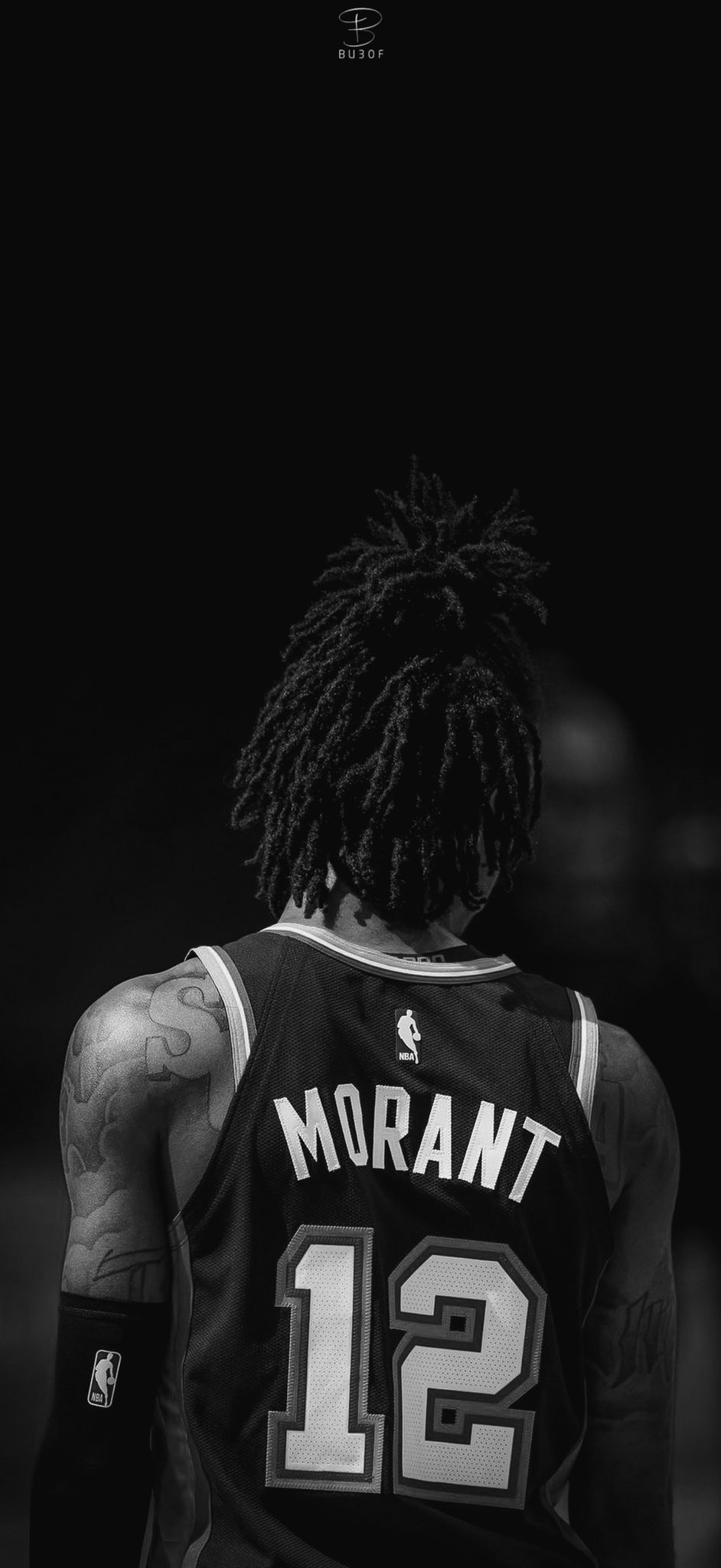 بوعّوف - #Wallpaper Morant B&W, #GrindCity