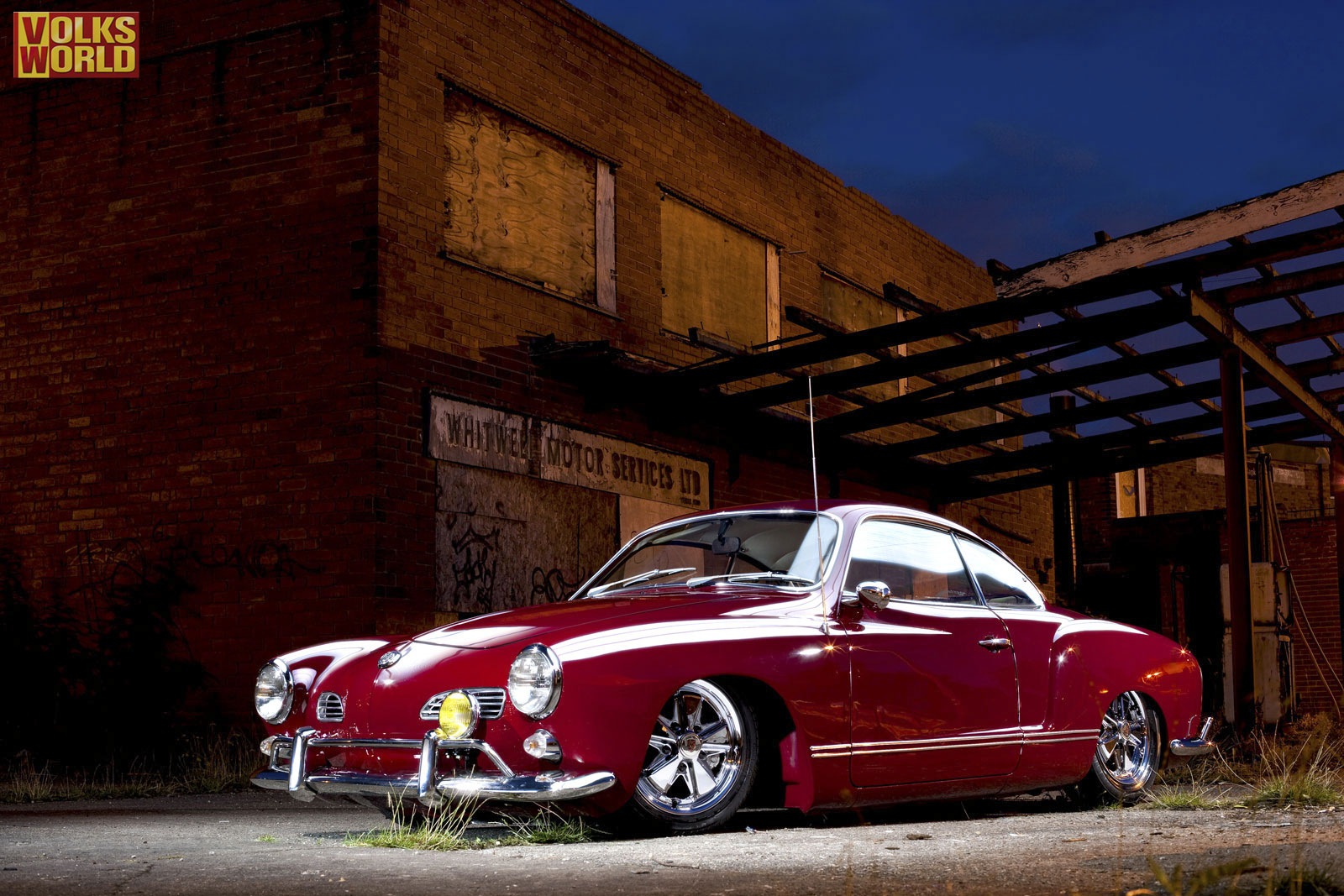 Car New Mode: Wallpaper: Red Karmann Ghia From The UK
