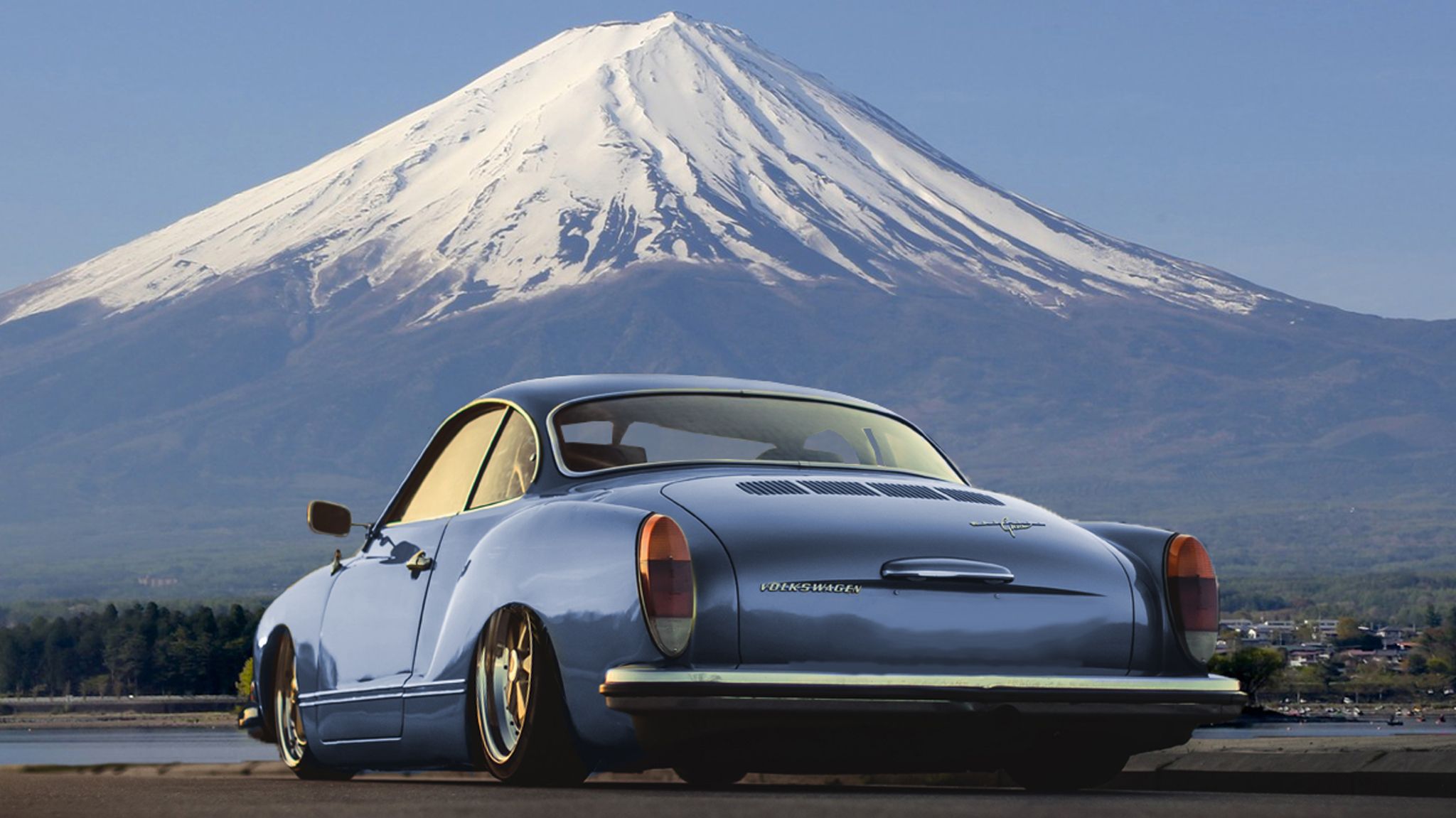 Karmann Ghia Side Rear Definition Wallpaper. Karmann ghia, High def wallpaper, Wallpaper