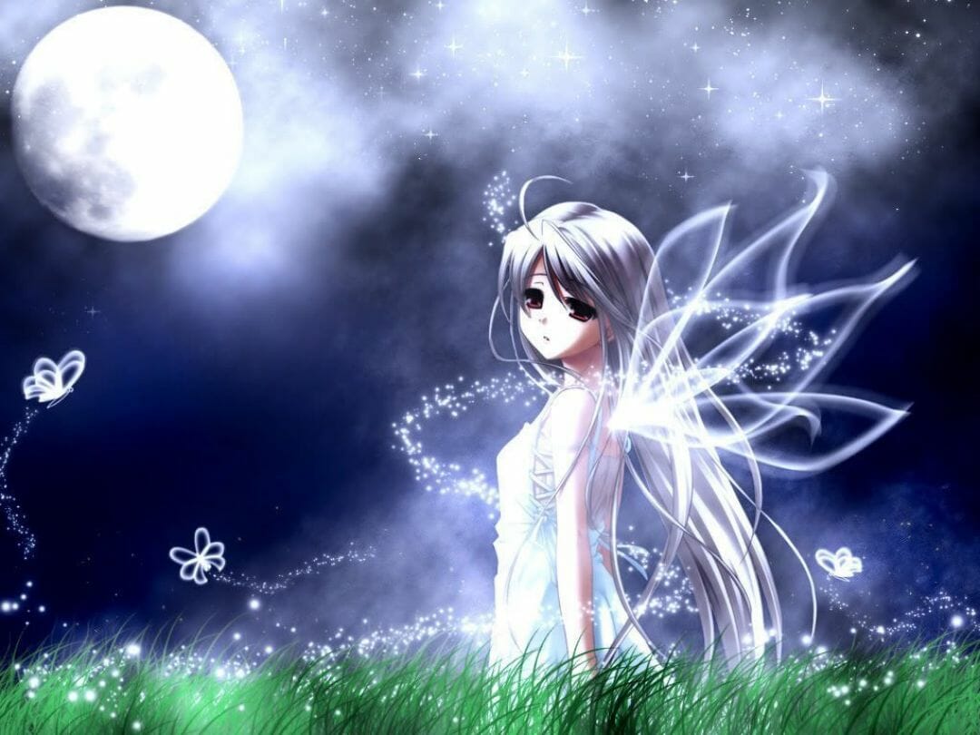 animegirlwallpaper blue butterfly anime fairy girl wallpaper. Books