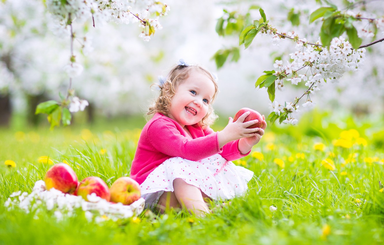 Child Spring Flower Wallpapers - Wallpaper Cave