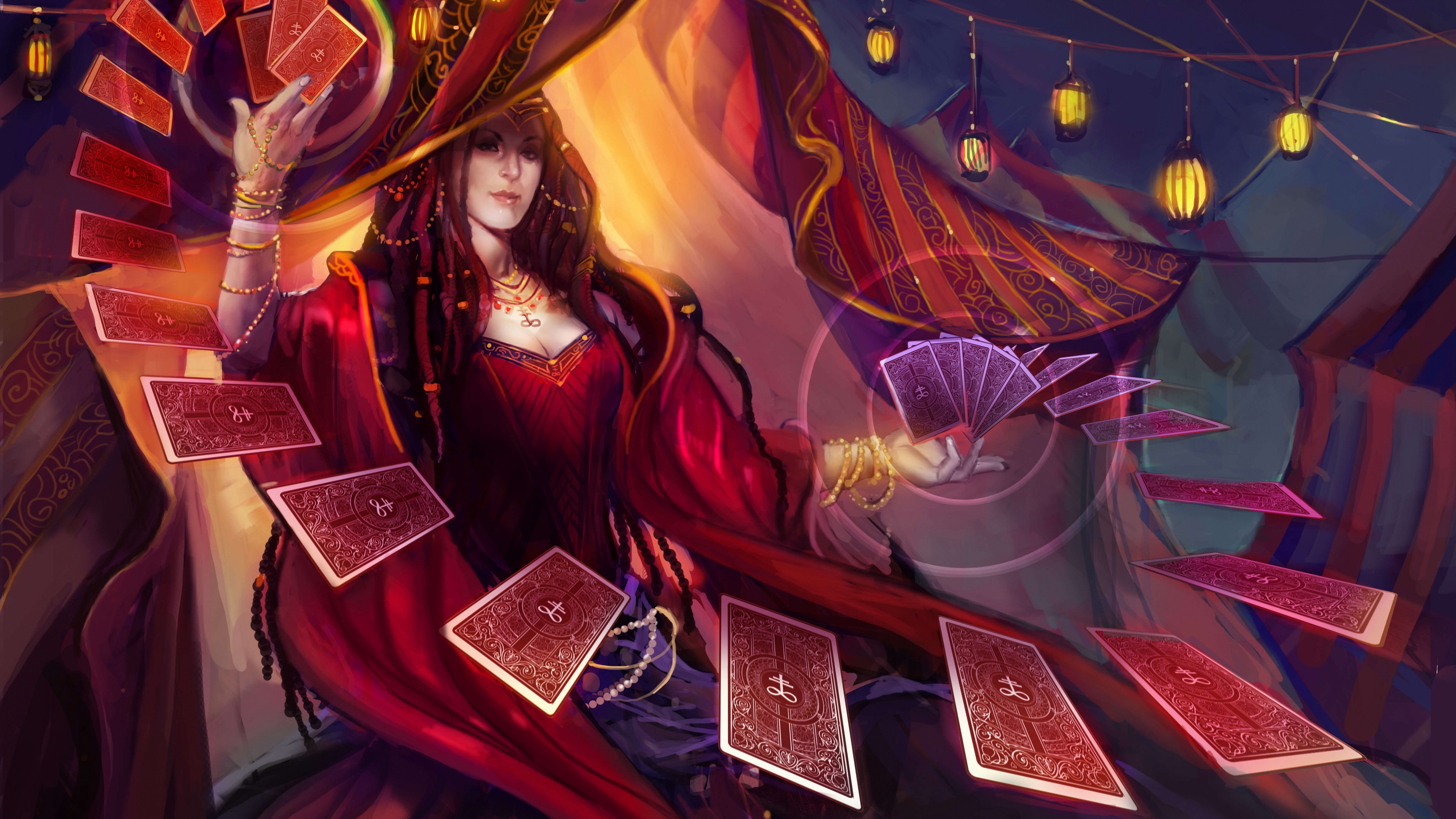 Fortune teller Wallpaper