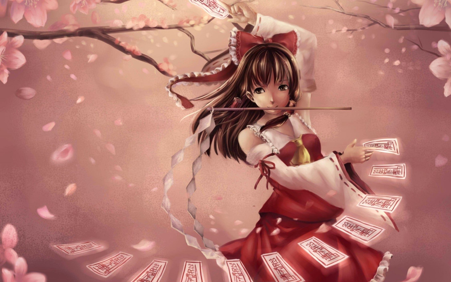 Reimu Hakurei HD Wallpaper and Background Image